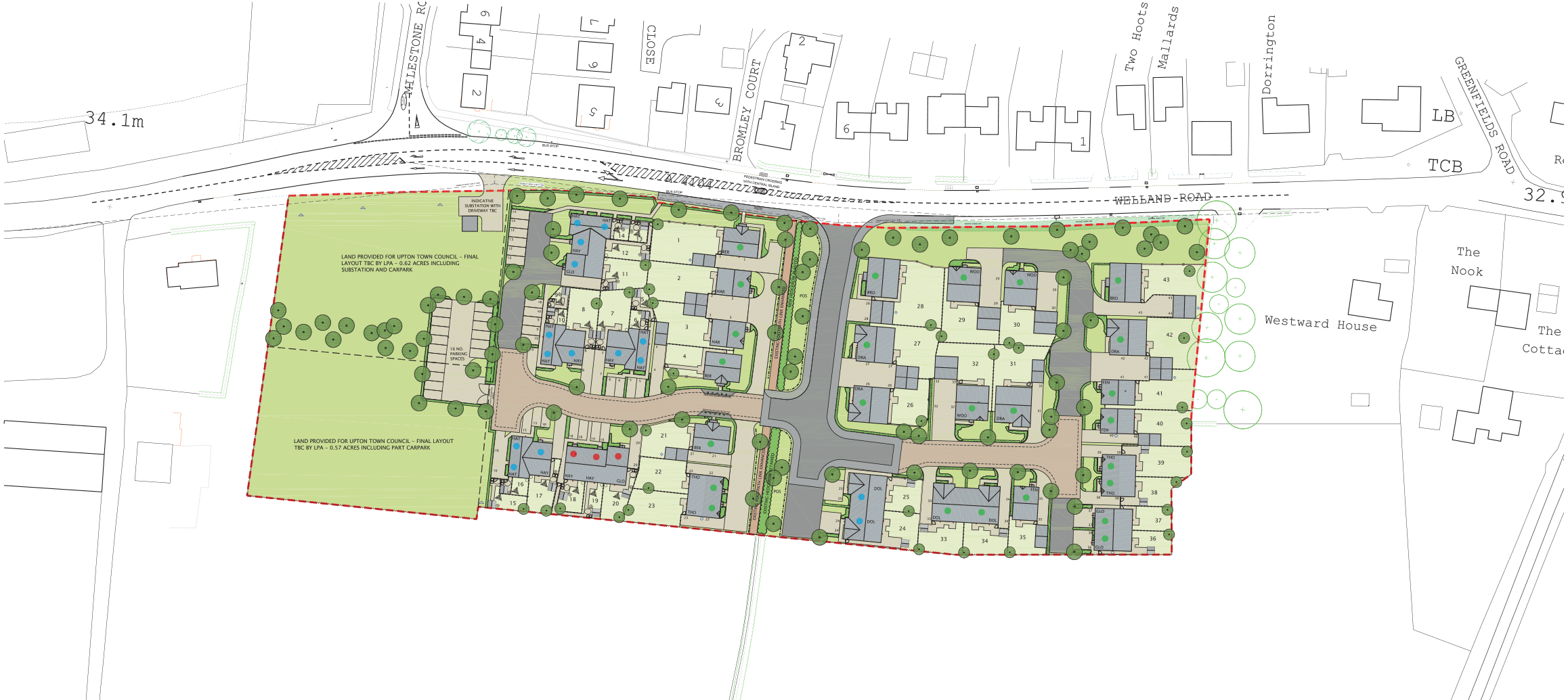 twyning siteplan